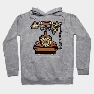 Retro Rotary Phone Hoodie